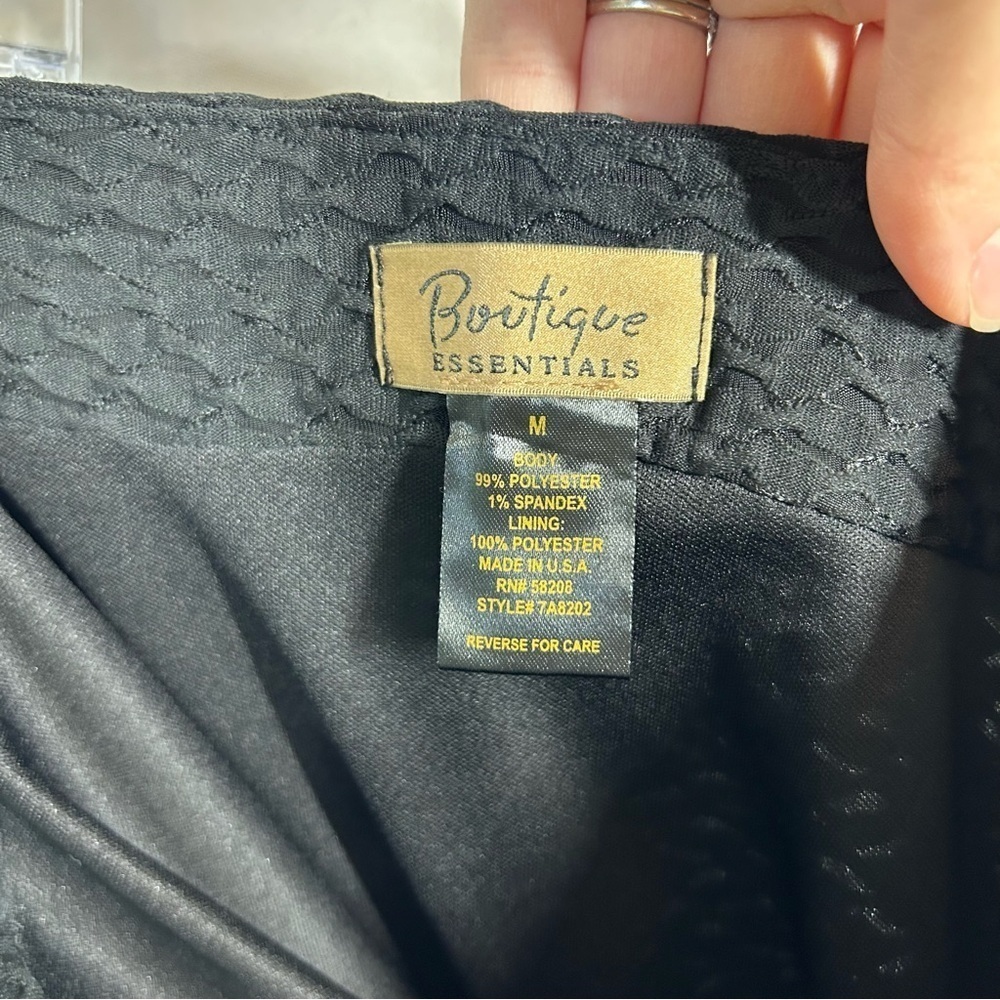 Boutique Essentials | Stretchy Pull On Black Penc… - image 5